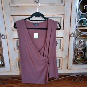 ALFANI wrap top with tags